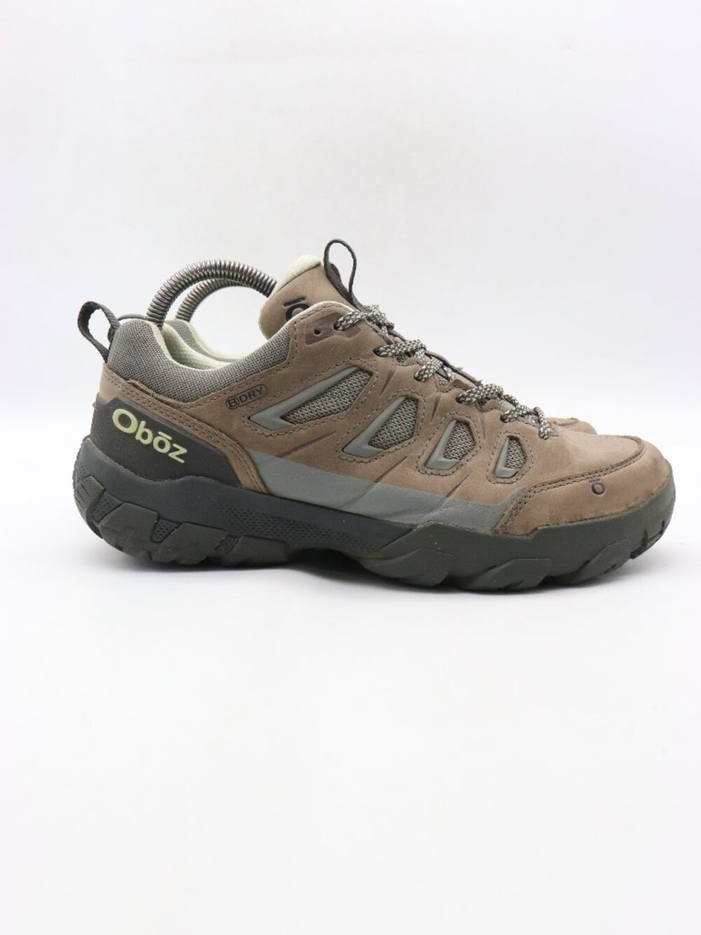 Oboz Sawtooth X Low Shoes Women's Size 8.5 Brown Gray Hiking Athletic Sneakers